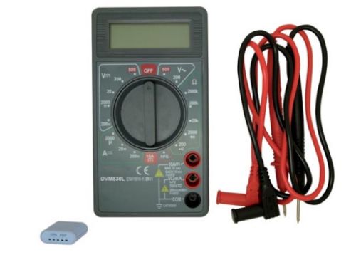 Picture of LX-830B 3 1/2 numbriga multimeeter - 19 piirkonda- 10A - transistori test
