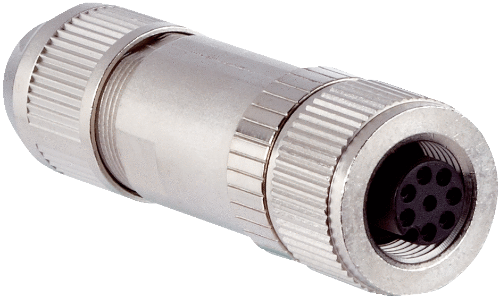 Picture of Anduripesa otse, varjestatud, M12 8-pin A-coded, SICK