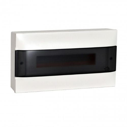 Picture of Pinnapealne moodulkilp Practibox S, transparent uks 18m, IP40, PE/N latiga, Legrand