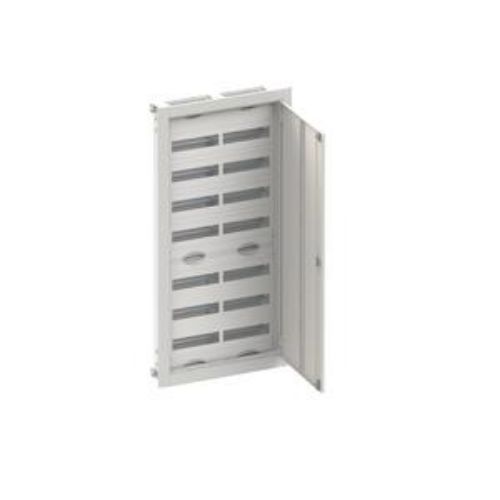 Picture of Moodulkilp CU27V, süvistatav, 168m(2x7x12), IP30, valge, N/PE komplektis, 1164x615x125mm, ABB
