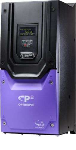 Picture of Sagedusmuundur IP55 400V 37kW 72A RS485 540x235x270mm EMC C2 filter OptidriveP2 INVERTEK 
