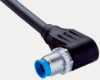 Picture of Andurikaabel PUR + pesa 90°, A-coded, (3m + M12 8-pin), SICK