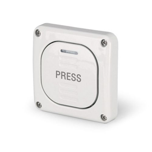 Picture of Surulüliti tulega 10A, 250V IP66, Süv. M20 avadega, pind, sümboliga PRESS, PROTECTA, SCAME
