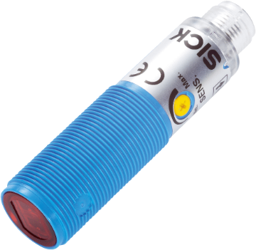 Show details for Fotoandur Saatja-Vastuvõtja, M18, Sn=0...20m, PNP-NO, Light/Dark, M12 4-pin pistik, SICK Picture of Fotoandur Saatja-Vastuvõtja, M18, Sn=0...20m, PNP-NO, Light/Dark, M12 4-pin pistik, SICK