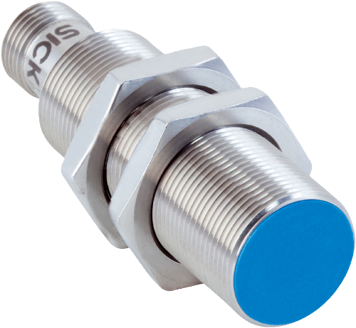 Picture of Ind.andur IMG, M18, Sn=8mm, Shielded, PNP-NO, kere 69.4mm, pistik M12 4-pin, SICK