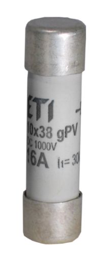 Picture of Silindriline sular 10x38 1A gPV, 1000VDC, ETI 