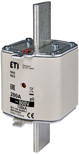 Picture of Sular NH3 200A gG, 800VAC, ETI 