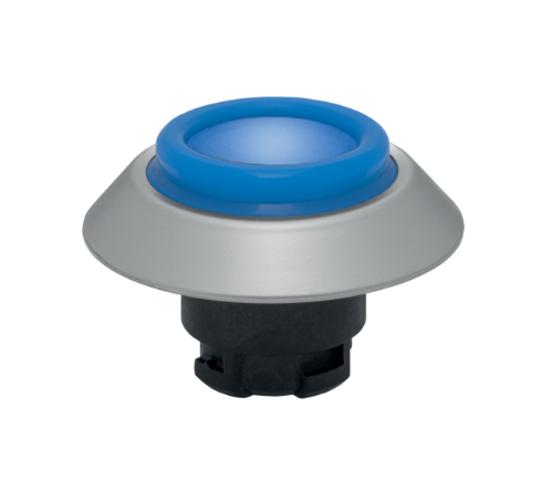 Picture of Surunupp illum. NDLBL, SININE, madal, IP69K, adapter, Schmersal 