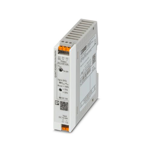 Picture of DC/DC konverter QUINT, sis:12-24VDC, välj: 5-12VDC 2.5A, Phoenix 