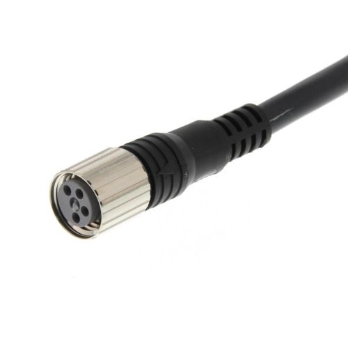 Picture of Andurikaabel PVC + pesa, otse, A-coded, (2m + M8 4-pin), Omron 