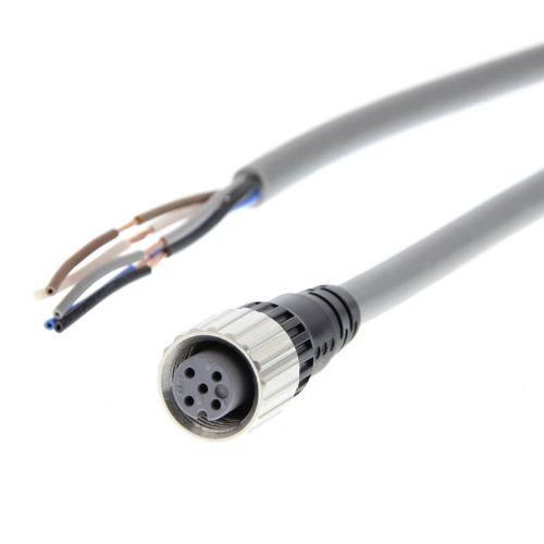 Picture of Andurikaabel PVC + pesa, otse, A-coded, (5m + M12 5-pin), Omron 