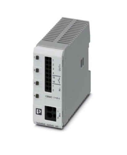 Picture of Elektrooniline kaitselüliti CBMC, 4 kanalit, 1-8A kanali kohta, alarm, 24VDC, Phoenix 