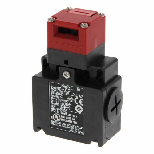 Picture of Turvalüliti( UKSE ) 2NC/1NO ( slow-action), 10A, IP67, plast, 4-suunda, 2xM20, Omron 