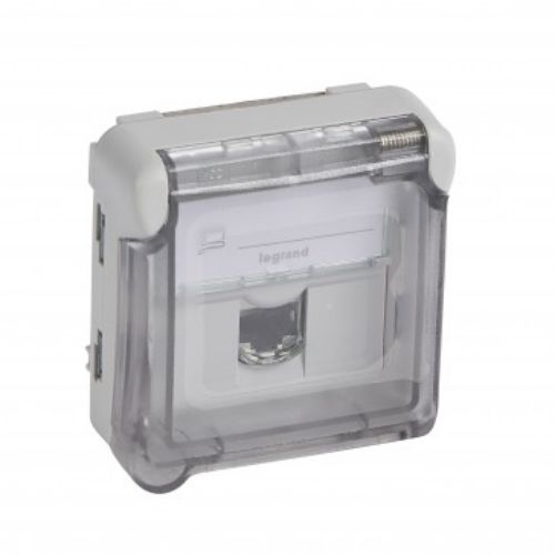 Picture of Arvutipesa 1xRJ45 FTP cat6, süv. IP55, Plexo LEGRAND  