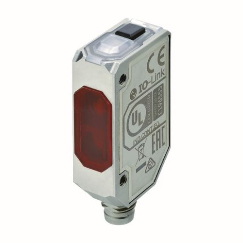 Picture of Fotoandur Objektilt (BGS) E3AS, Sn200mm, PNP, roostevaba, IO-Link, IP67, pistik M8 4-pin, Omron 