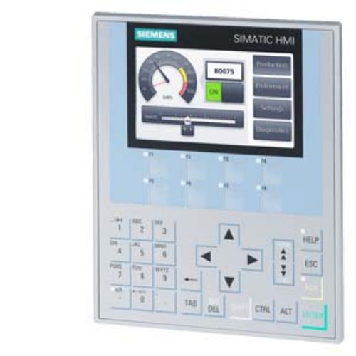 Picture of SIMATIC HMI KP400 Comfort, Comfort Panel, key operation, 4 widescreen TFT display, 16 million 