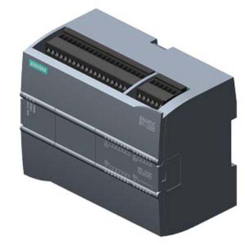 Picture of SIMATIC S7-1200, CPU 1215C, COMPACT CPU, DC/DC/RELAY, 2 PROFINET PORT, ONBOARD I/O: 14 DI 24V 
