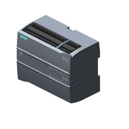 Picture of SIMATIC S7-1200, CPU 1215C, AC/DC relay, 2 PROFINET, I/O:14 DI,10DO, Siemens  