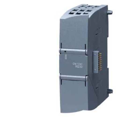Picture of SIMATIC S7-1200, COMMUNICATION MODULE CM 1241, RS232, 9 PIN SUB D (MALE), SUPPORTS MESSAGE BASE 
