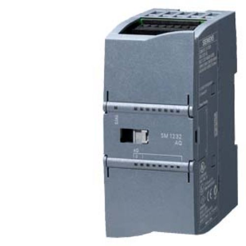 Picture of SIMATIC S7-1200, Analog output, SM 1232, 4 AO, +/-10 V, 14-bit resolution, or 0-20 mA/4-20 mA 