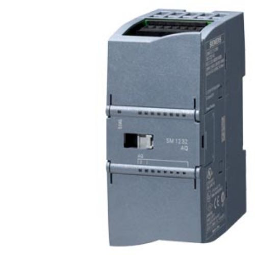 Picture of SIMATIC S7-1200, ANALOG OUTPUT, SM 1232, 2 AO, +/-10V, 14 BIT RESOLUTION, OR 0 - 20 MA/4 - 20 M 