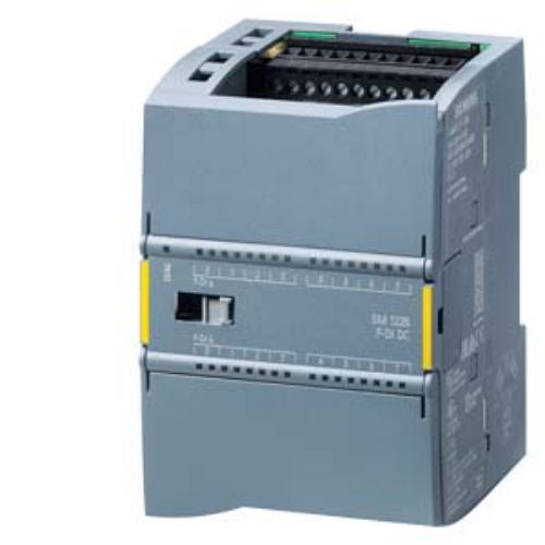 Picture of SIMATIC S7-1200, Digital input SM 1226, F-DI 16X 24 V DC, PROFIsafe, 70 mm overall width 