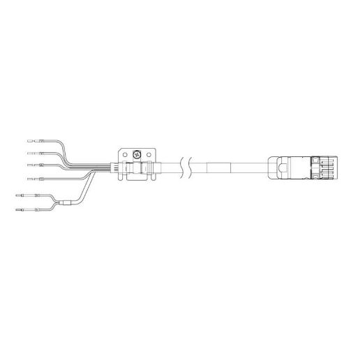 Picture of 1S jõukaabel 15m, 400V, 0.4-3kW piduriga 