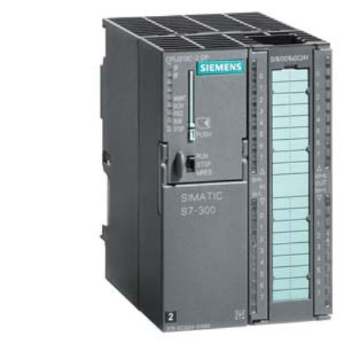 Picture of SIMATIC S7-300, CPU 313C-2DP COMPACT CPU WITH MPI, 16 DI/16 DO, 3 FAST COUNTERS (30 KHZ) 