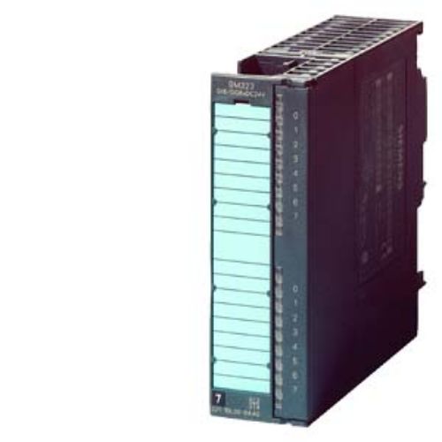 Picture of SIMATIC S7-300, Digital module SM 323, isolated, 8DI and 8DO, 24 V DC, 0.5 A Total current 2A, 