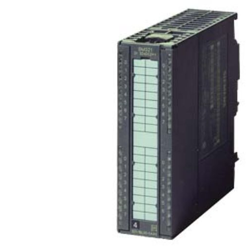 Picture of SIMATIC S7-300, DIGITAL INPUT SM 321, OPTICALLY ISOLATED 32DI, 24 V DC, 1 X 40 PIN 