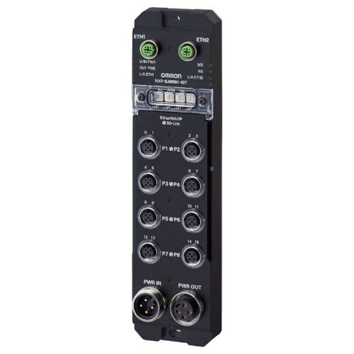 Picture of NXR Series IO-Link Master Unit IP67, 8 ports, EtherNet/IP, Omron 