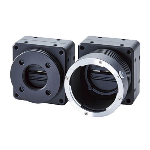 Picture of GigE Dual Line Scan Camera, 2x2K, color, CMOS DR-2X2K-7-inver-RGB, dual scan, 7.0µm, 26kHz, C-mount 