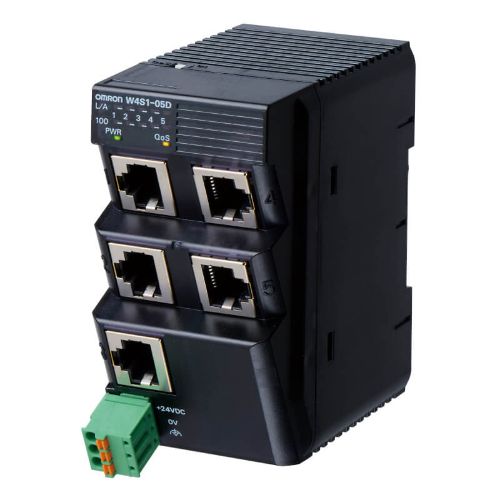 Picture of EthernetIP HUB Switch 5-porti W4S1-05D Omron 