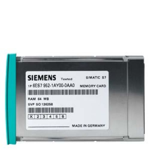 Picture of SIMATIC S7, MEMORY CARD FOR S7-400, LONG VERSION, 5V FLASH-EPROM, 8 MBYTES 
