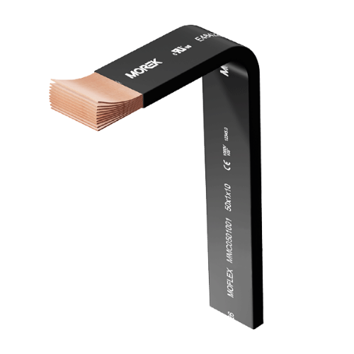Picture of Isoleeritud paindlatt Moflex, 24x1x2 48mm², 384A/dT50K, 2m, Morek 