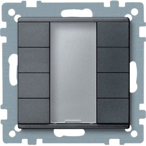 Picture of KNX surulüliti, 4-gang, antratsiit, Merten System M 