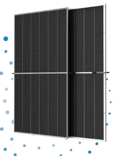 Picture of Päikesepaneel 705W BIFACIAL Dual Glass i-TOPCon, mono, 2384×1303x33mm, 38.3kg, Trina Solar  