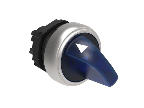 Picture of Selektorlüliti illum. LPC, 0-1 SININE, IP66, ilma adapterita, Lovato 