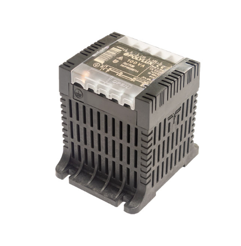 Picture of Trafo Pri:690-720V Sec1:24V (400VA) Sec2: 220V (400VA), IP20, Polylux 