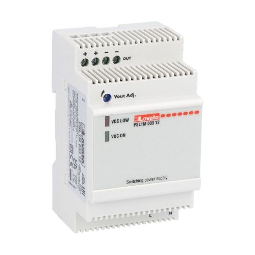 Picture of Toiteplokk (3 moodul), 12VDC, 2.75A 33W, 100-240VAC, Lovato 