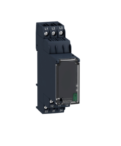 Picture of Pingekontrollirelee RM22, 3F , kadu/järjestus, 2CO, 208-480VAC, Schneider 