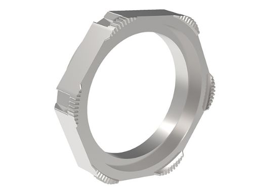 Picture of Mutter, juhtahelanupule, metallist, ava 22mm, Lovato 