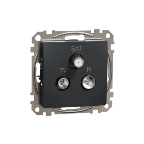 Picture of Antennipesa, TV-R-SAT jätk 7dB, antratsiit, SEDNA DESIGN 