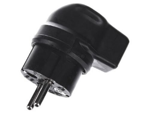 Picture of Pistik, kummist, nurgaga, 16A 250V IP44, DIN49441-2-AR1, BACHMANN 