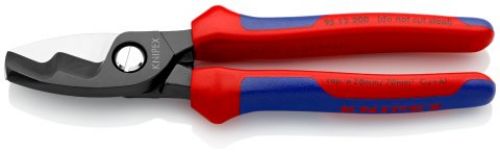 Picture of Kaablikäärid 200mm 2 lõikeserva (20mm/70mm2) puna-sinine plastik käepide KNIPEX 