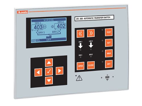 Picture of RLA moodul ATL800 LCD RS485 12/24VDC 230VAC 180x240mm IP40 laiendatav max 2 moodulit. /AJ-2-C/ 