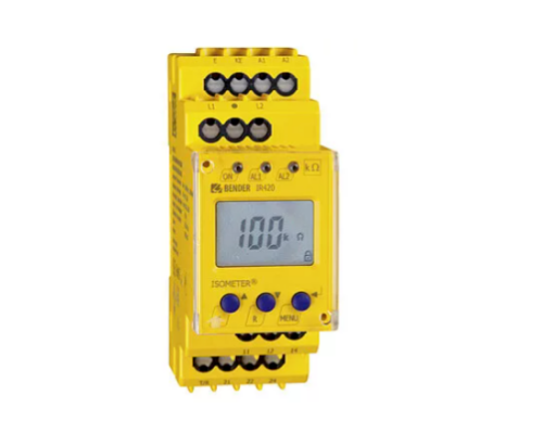 Picture of Isolatsioonikontrollirelee IR420-D4-2 70...300VDC/AC, 1…200 kΩm, < 20 µF, Bender 