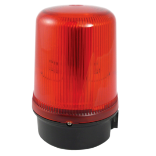 Picture of Signaaltuli B300, PUNANE, pöörlev, Halogeen 20W, 24VDC, IP65, ø100, e2s 