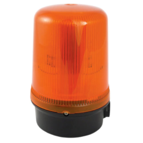 Picture of Signaaltuli B300, ORANŽ, pöörlev, Halogeen 20W, 24VDC, IP65, ø100, e2s  