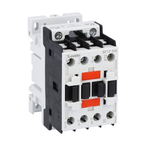 Picture of Kontaktor BF12, 3P, 12A, 5.5kW, 1NC, 230VAC, Lovato 